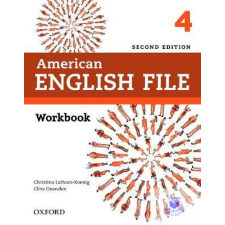 American English File 4 Workbook idegen nyelvű könyv