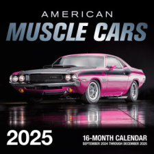 American Muscle Cars 2025 naptár, kalendárium