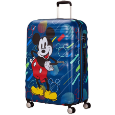 American Tourister by Samsonite American Tourister WAVEBREAKER Disney FUTURE POP MICKEY négykerekű nagy bőrönd 85673-9845 kézitáska és bőrönd