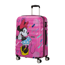 American Tourister by Samsonite American Tourister WAVEBREAKER Disney FUTURE POP MINNIE négykerekű közepes bőrönd 85670-9846 kézitáska és bőrönd