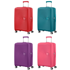 American Tourister SOUNDBOX 2019  bővíthető négykerekű közepes bőrönd 32G*002