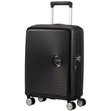 American Tourister Soundbox Spinner 55 EXP Bass Black kézitáska és bőrönd