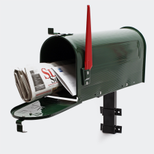 Amerikai postaláda zöld fali konzollal 60344 postaláda