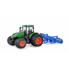 Amewi Távirányítós traktor kultivátorral - Zöld autópálya és játékautó