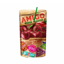 Amigó szívószálas alma-cherry - 200 ml üdítő, ásványviz, gyümölcslé