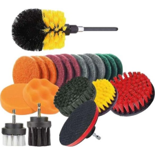 AMIO Fúróba fogható tisztító kefe és polírozó nagy szett (AMI-02594) barkácsgép tartozék