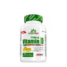 AMIX GreenDay® Vitamin D3 (90 Lágykapszula) vitamin és táplálékkiegészítő