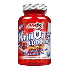 AMIX Nutrition – Krill Oil 1000mg / 60 lágykapszula vitamin és táplálékkiegészítő