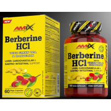 AMIX Pro Berberine HCI With Green Tea & Dandelion (60 Kapszula) vitamin és táplálékkiegészítő