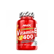 AMIX Vitamin E 400 I.U. (100 Lágykapszula) vitamin és táplálékkiegészítő