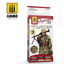 AMMO Splinter Camouflage Figures Set festékkészlet AMIG7029 makett