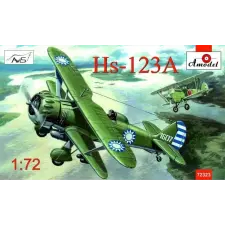  Amodel Henschel Hs-123A Chinese dive bomber 1:72 (AMO72323) makett