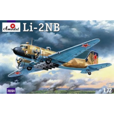  Amodel Lisunow Li-2NB Soviet light bomber 1:72 (AMO72231) makett