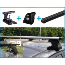 AMOS C-15 szélzajmentes alu zárható tetőcsomagtartó fixpontos autókhoz tetőcsomagtartó