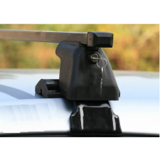 AMOS D-1 acél zárható tetőcsomagtartó normál tetős autókhoz tetőcsomagtartó