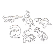 Amos fényvarázs forma szett 6db - Dinoszauruszok kreatív és készségfejlesztő