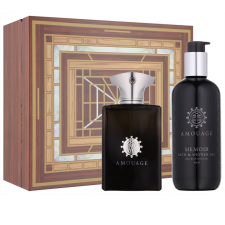 Amouage Memoir Man SET: edp 100ml + tusfürdő gél 300ml kozmetikai ajándékcsomag