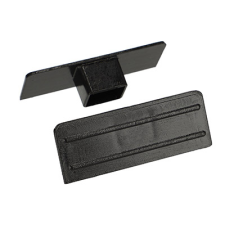 AMS AMS Műanyag mennyezeti függönysínhez - 1 soros végzáró, fekete karnis, függönyrúd