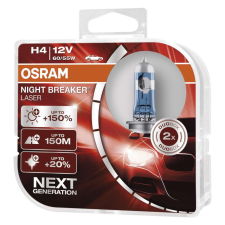 ams-OSRAM EMOS C2606.3, OSRAM H4 IZZÓ 12V 55W 64193 NBL 2db autóalkatrész