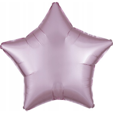 Amscan Csillag Fólia Lufi - 48 cm, Pasztell Rózsaszín (615291) party kellék