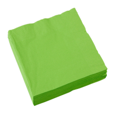 Amscan Europe GmbH Amscan szalvéta (20db, 33x33 cm) zöld party kellék
