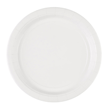 Amscan Europe GmbH Amscan tányér (8db, 22,8 cm) fehér party kellék