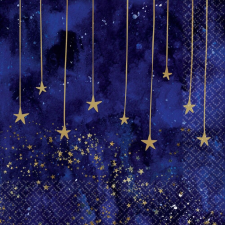 Amscan Happy New Year Midnight szalvéta 16 db-os 33x33cm papírárú, csomagoló és tárolóeszköz