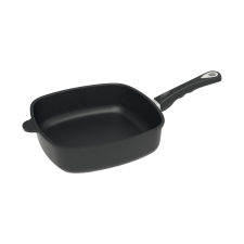 AMT Gastroguss négyzet alakú sütőserpenyő, indukcióhoz is alkalmas, hossza: 260 mm edény