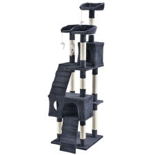  Amy Macska kaparófa macskabútor sötétszürke 170 cm 27027 macskabútor