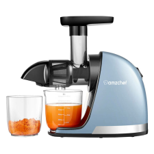Amzchef 1501-BU-SM lassú sebességű gyümölcscentrifuga (kék) gyümölcsprés és centrifuga