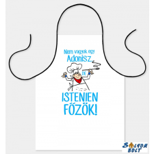 AN-PE 32 Kft Szakács kötény, Nem vagyok egy Adonisz lakástextília