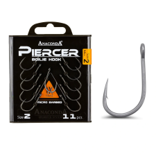 Anaconda Anaconda Piercer Boilie Hook pontyozó - bojlis horog, #6, 11db horog