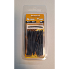 ANACONDA Shrink Tube Black zsugorcső fekete / 2mm x 50mm / 15db halfelszerelések