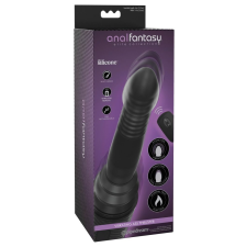  Analfantasy Ass Thruster - lökő anál vibrátor (fekete) anál