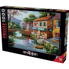 ANATOLIAN 1000 db-os puzzle - Quaint Village Shops (1053) puzzle, kirakós