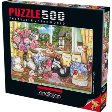 ANATOLIAN 500 db-os puzzle - Kittens in the Kitchen (3574) puzzle, kirakós