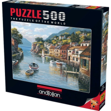 ANATOLIAN 500 db-os puzzle - Village On The Water (3535) puzzle, kirakós