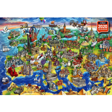  anatolian puzzle európai világtérkép 1500 darab puzzle, kirakós