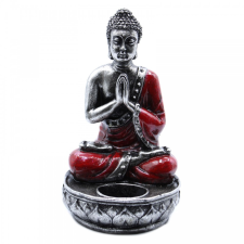 Ancient Buddha Gyertyatartó - Piros - Közepes gyertyatartó