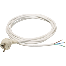 Anco 321391 250V Hálózati tápkábel 3m - Fehér kábel és adapter