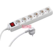 Anco Asztali elosztó 6-os, kapcsolóval, 5m villanyszerelés