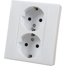 Anco Evian 2-es földelt dugalj villanyszerelés