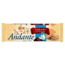 Andante kakaós-csokoládés ostya 130 g tejes krémmel töltve csokoládé és édesség