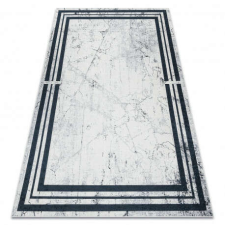 ANDRE 1023 mosható szőnyeg Márvány csúszásgátló - fekete / fehér 160x220 cm lakástextília