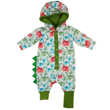 Andrea Kft. Dínós kapucnis hosszú ujjú overál 23904902086 babakabát, overál, bundazsák
