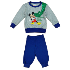 Andrea Kft. Disney fiú Pizsama - Mickey #kék-szürke