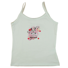Andrea Kft. Disney Minnie spagetti pántos lányka trikó 92