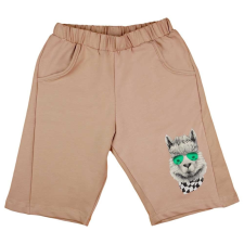 Andrea Kft. Fiú pamut bermuda láma mintás 5098 gyerek nadrág