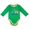 Andrea Kft. Hosszú ujjú kisfiú baba body dinoszaurusz mintával