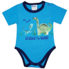 Andrea Kft. Kisfiú rövid ujjú baba body dinós mintás 2062 Kék